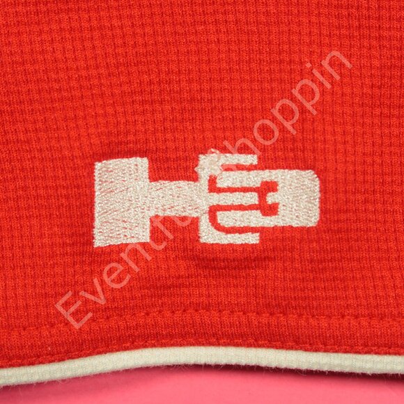 Vintage Hummer Polo Shirt Mens XL Red H3 Textured Short Sleeve Tipped - Picture 5 of 7